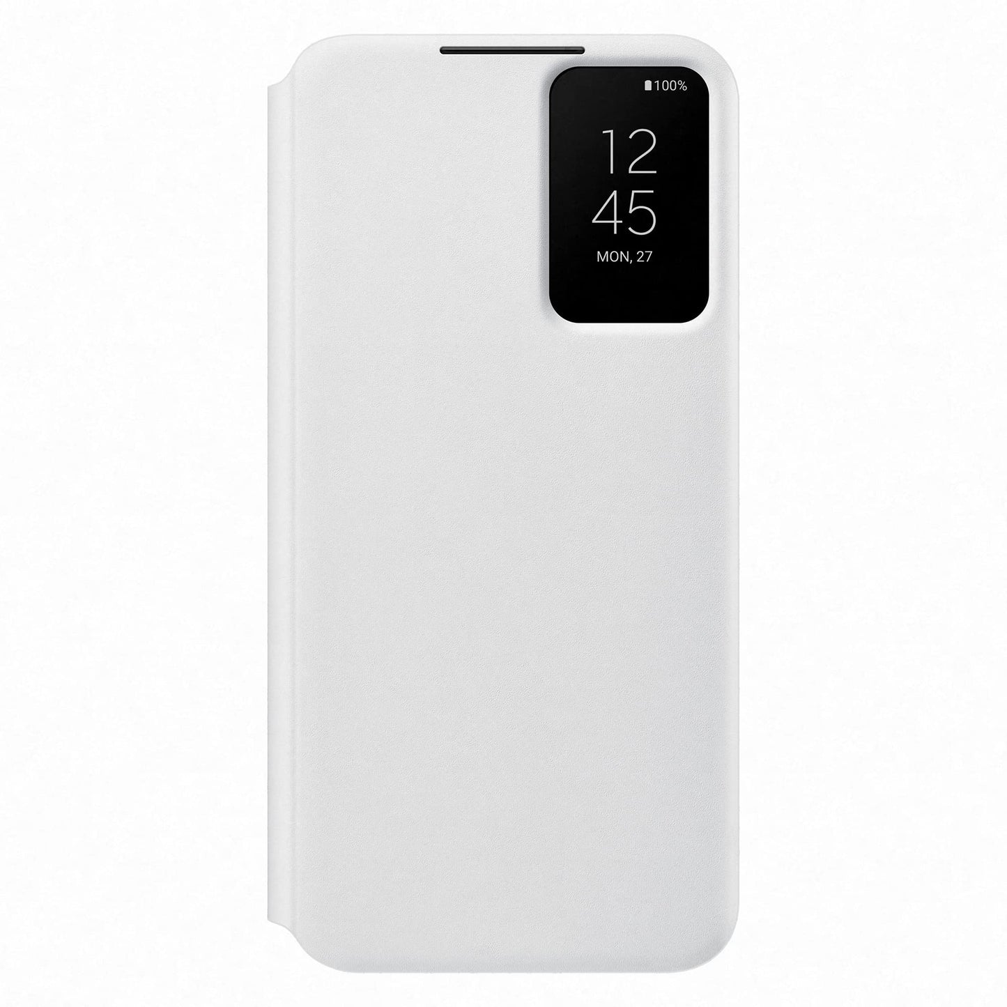 Samsung Official S22+ Smart Clear View Cover White
