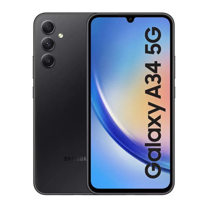 Samsung Galaxy A34 5G 128GB 6GB Dual SIM Graphite Smartphone