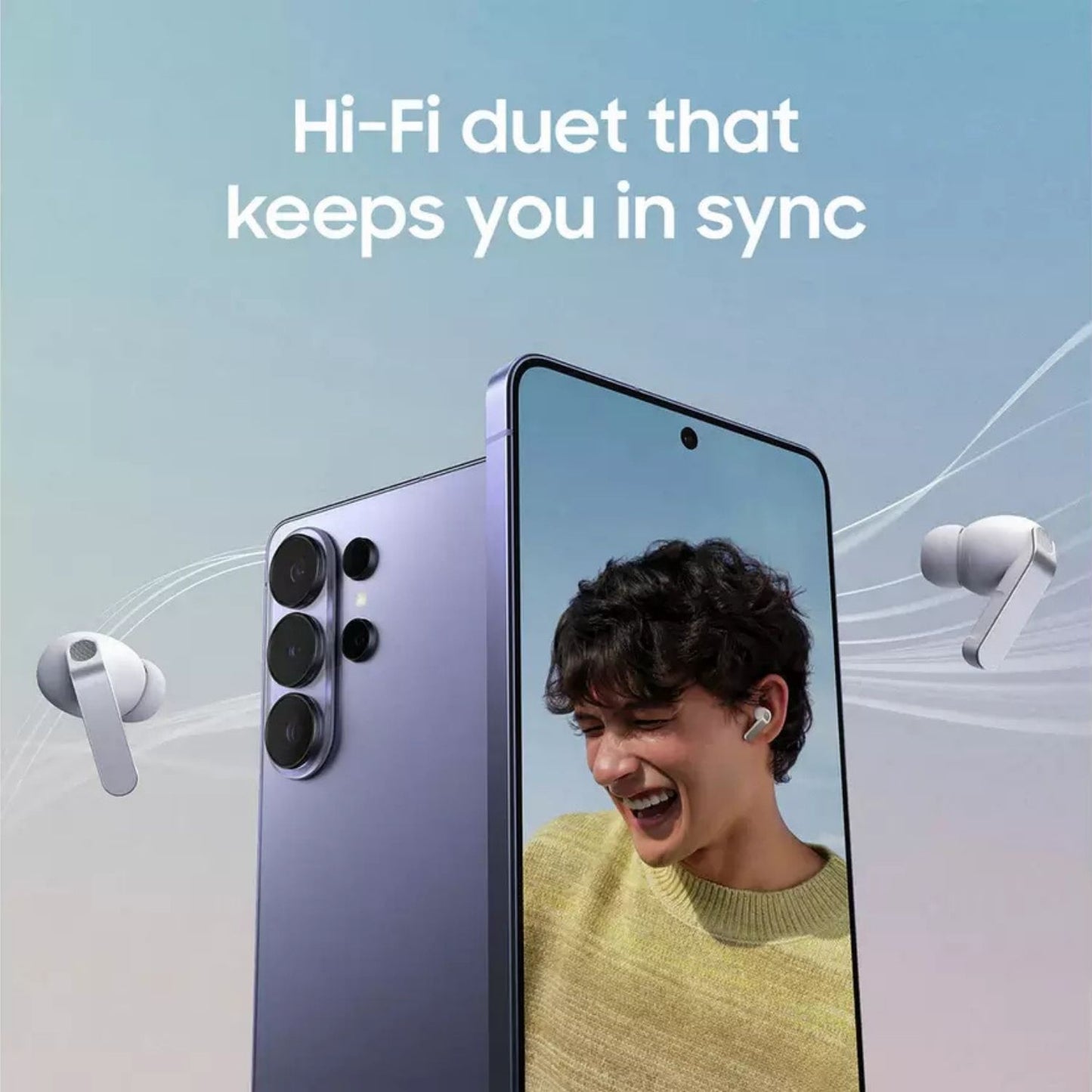 Samsung Galaxy Buds4 Pro White Wireless Headphones