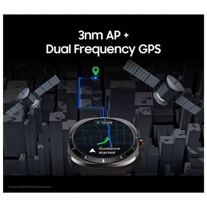 Samsung Galaxy Watch Ultra 2025 LTE 47mm Titanium Silver Smartwatch