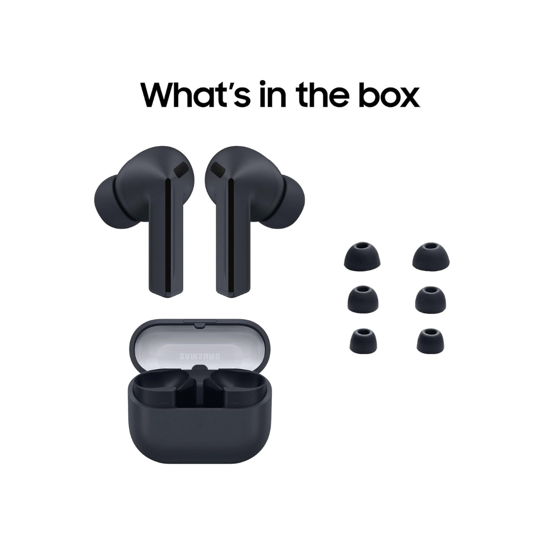 Samsung Galaxy Buds3 FE 360 Audio Noise Cancelling Black Headphones