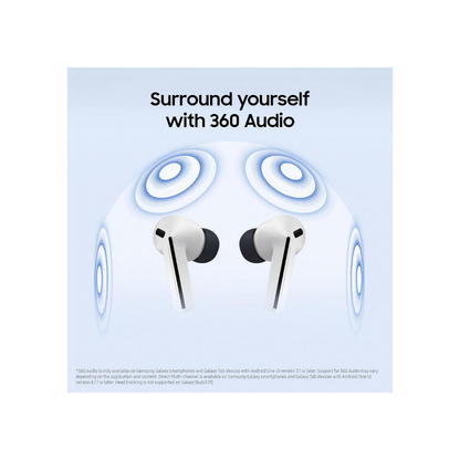 Samsung Galaxy Buds3 FE 360 Audio Noise Cancelling Black Headphones