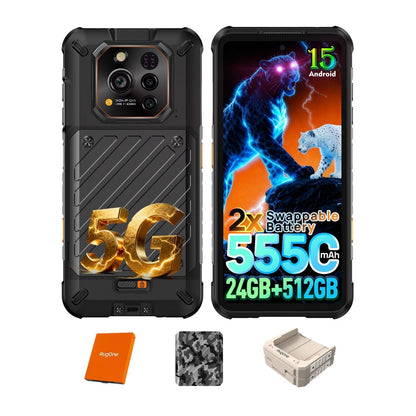 RugOne Xever 7 512GB 24GB RAM Dual SIM Rugged Smartphone