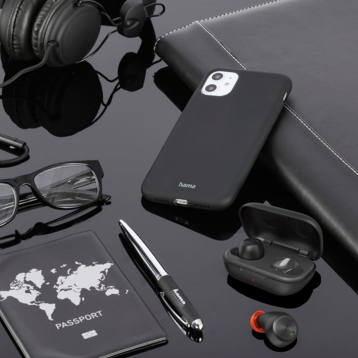 Hama Spirit Chop True Wireless Black Bluetooth Earbuds