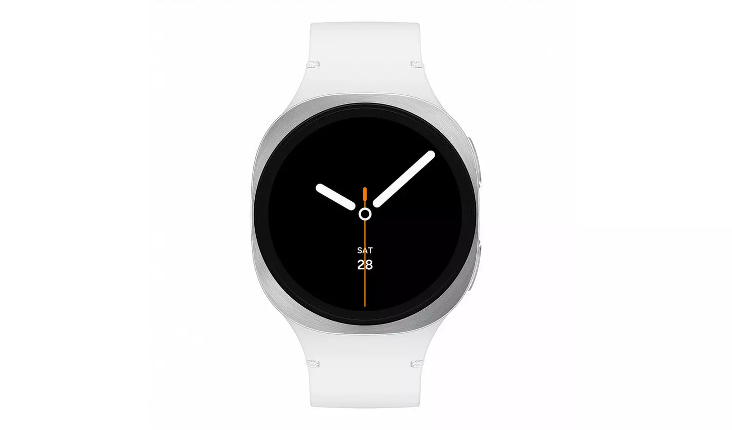 Samsung Galaxy Watch8 Bluetooth 40mm Silver Smartwatch LIKE NEW