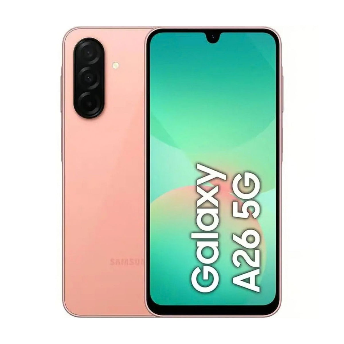 Samsung Galaxy A26 5G 128GB Dual SIM Peach Pink Android Smartphone