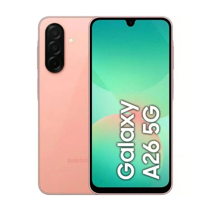 Samsung Galaxy A26 5G 128GB Dual SIM Peach Pink Android Smartphone