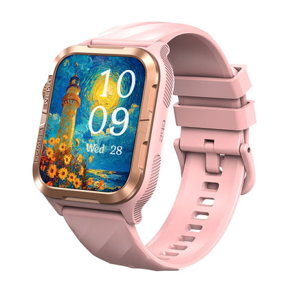 Blackview W10 Pro Bluetooth Calling, GPS & 600mAh Battery Pink Women's Smartwatch
