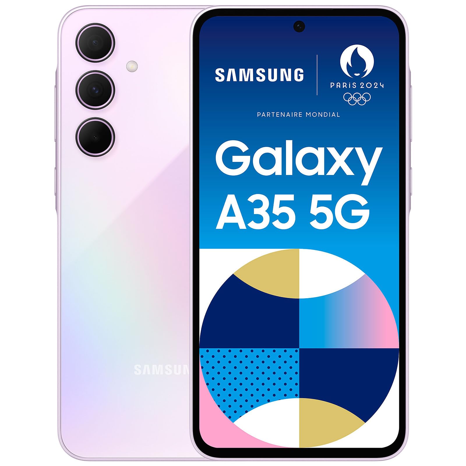 Samsung Galaxy A35 5G 128GB Lilac Android Smartphone