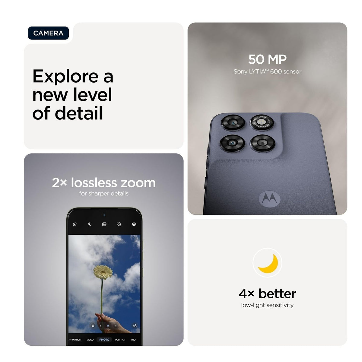 Motorola Moto G67 4GB 128GB Arctic Seal Smartphone