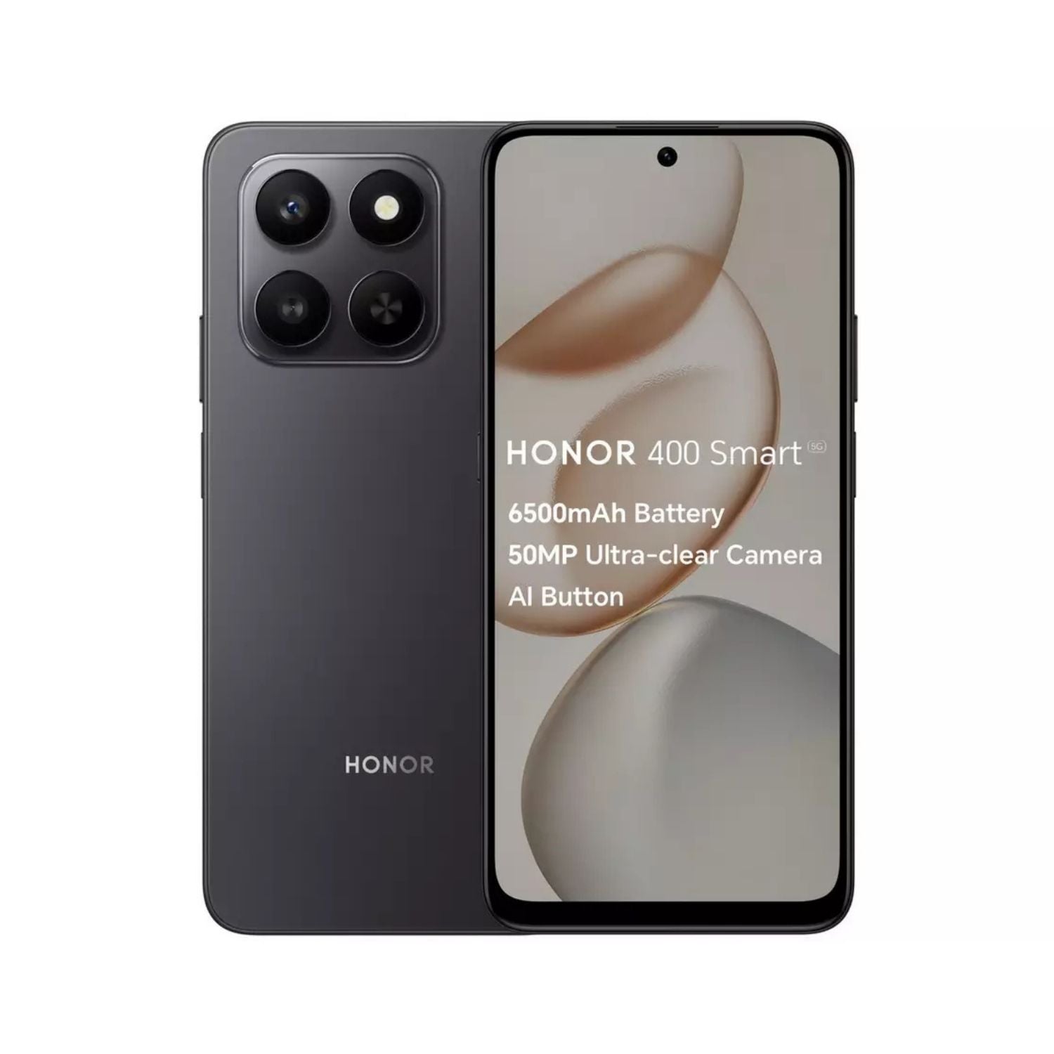 HONOR 400 Smart 5G 6.77" 4GB 128GB Black Smartphone