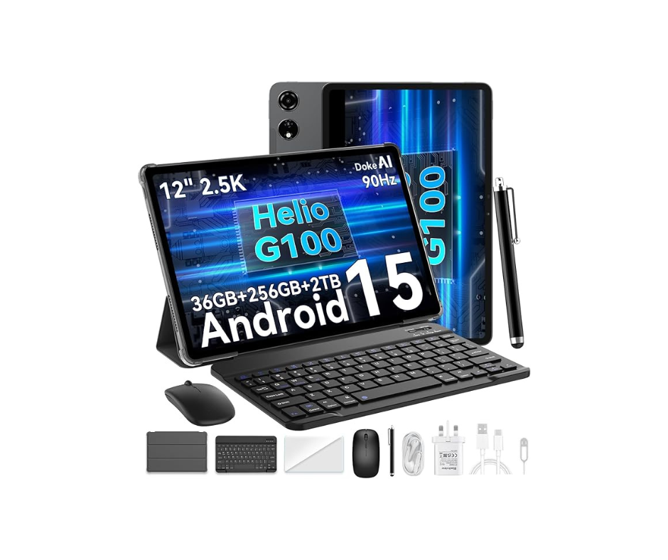 Blackview MEGA3 5G 256GB Grey 12" Tablet Gift Pack Edition