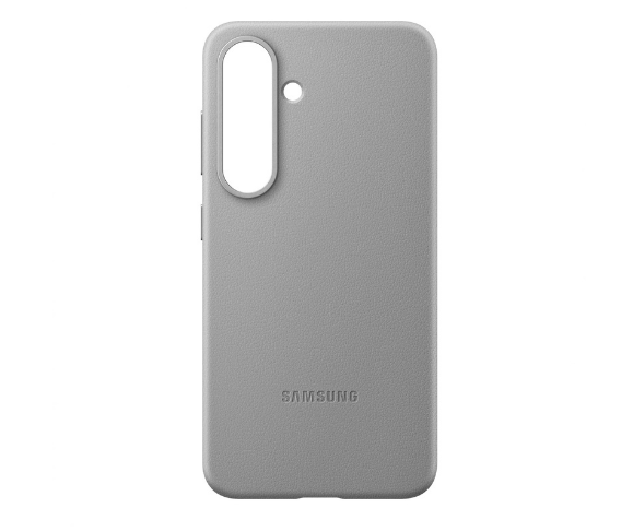 Official Samsung Galaxy Kindsuit Faux Leather Case for Galaxy S25 Grey
