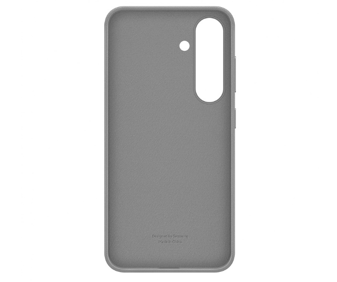 Official Samsung Galaxy Kindsuit Faux Leather Case for Galaxy S25 Grey