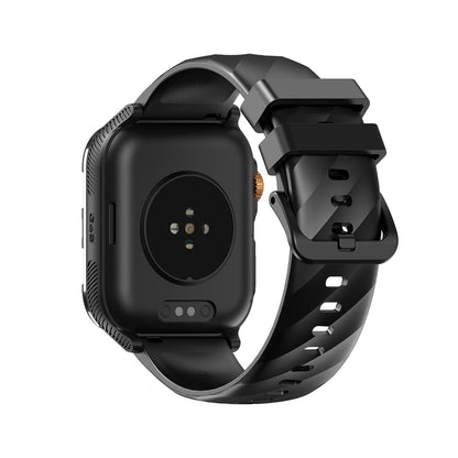 Blackview W10 Pro Bluetooth Calling, GPS & 600mAh Battery Black Men's Smartwatch
