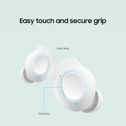 Samsung Galaxy Buds FE Wireless Active Noise Cancelling White Earbuds