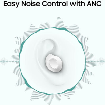 Samsung Galaxy Buds FE Wireless Active Noise Cancelling White Earbuds
