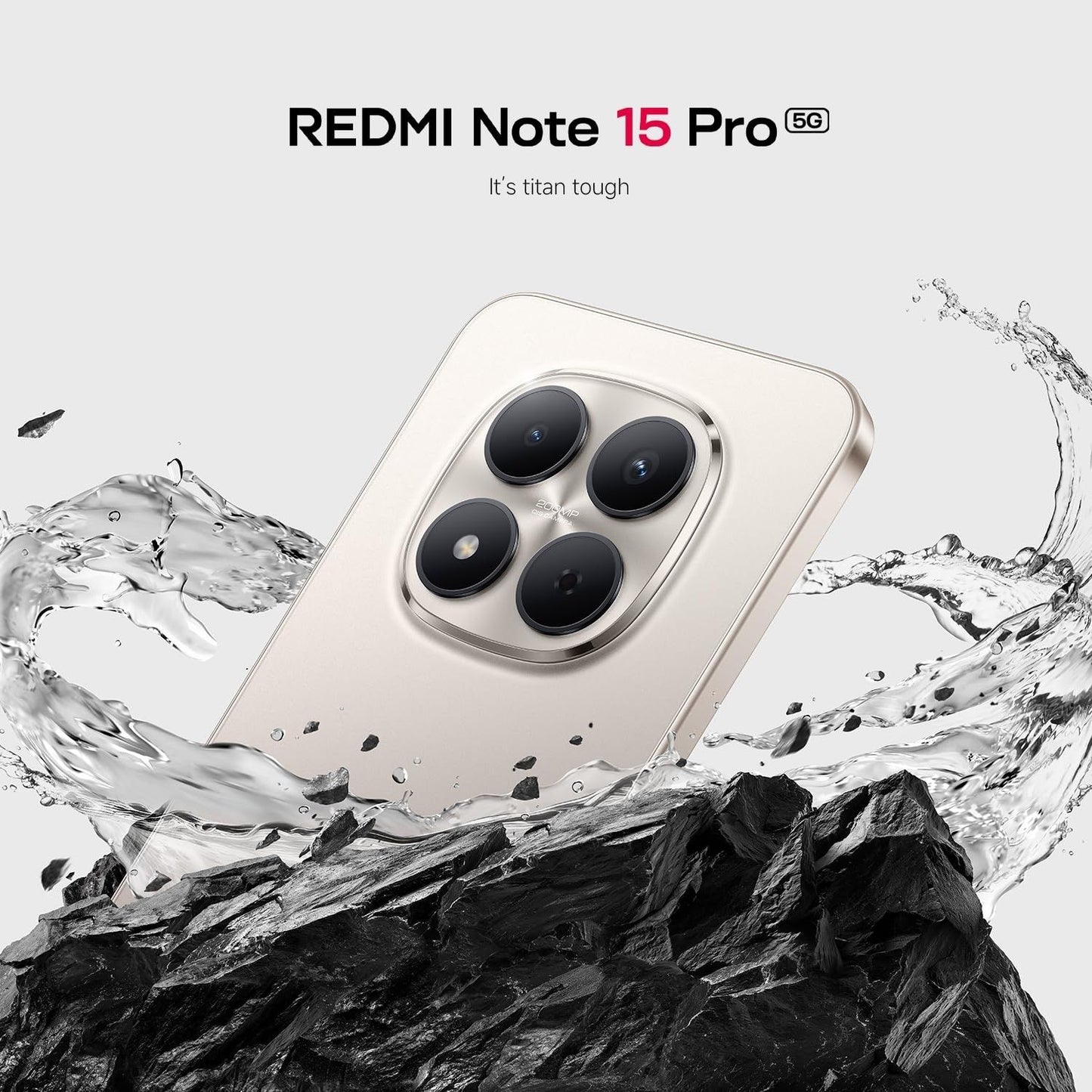 Xiaomi Redmi Note 15 Pro 5G 8GB 256GB Black Android Smartphone