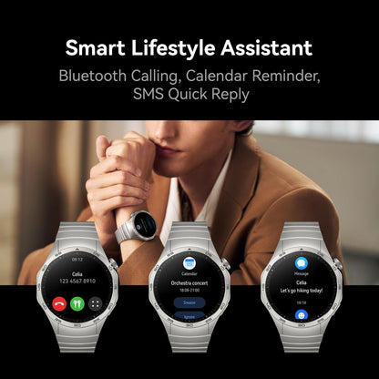 Huawei Watch GT 4 46mm iOS and Android Compatible Green Smart Watch