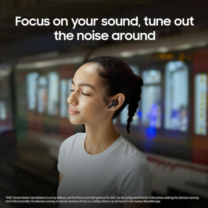Samsung Galaxy Buds3 FE 360 Audio Active Noise Cancelling Grey Headphones