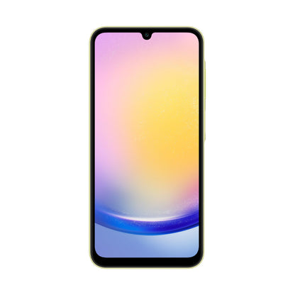 Samsung Galaxy A25 5G 128GB 6GB Dual SIM Yellow Smartphone