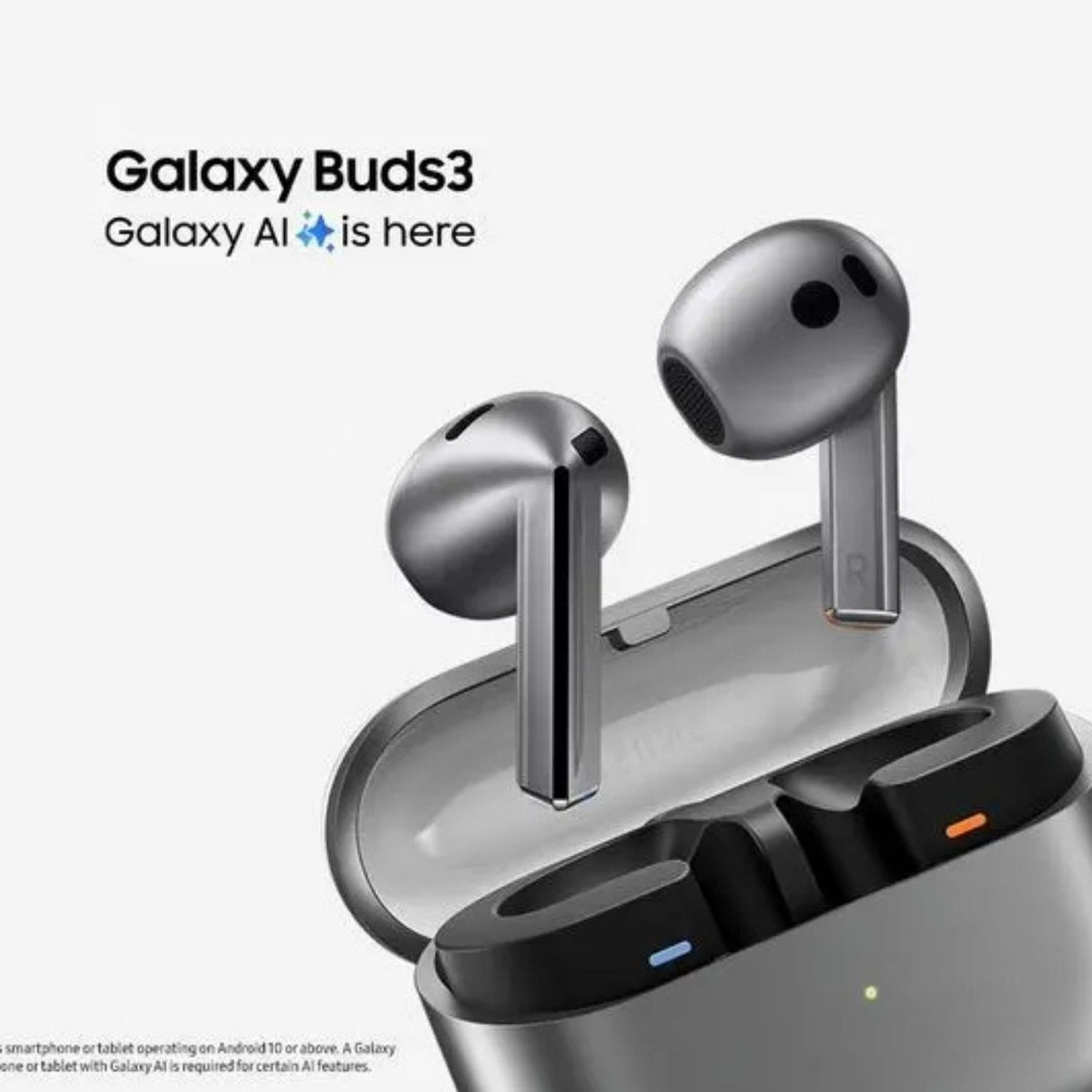 Samsung Galaxy Buds 3 Wireless Active Noise Cancelling Grey Earphones