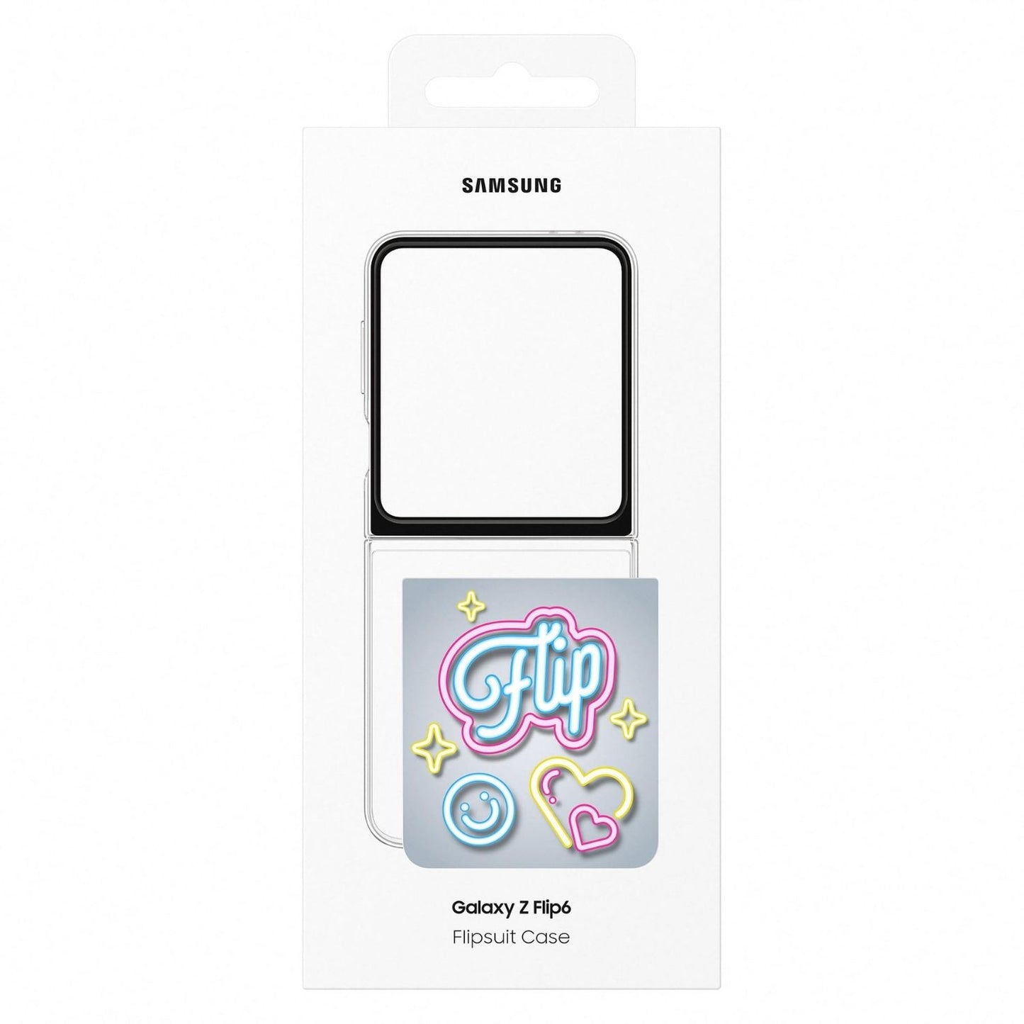 Samsung Galaxy Official Neon Flipsuit Galaxy Z Flip6 Grey Case