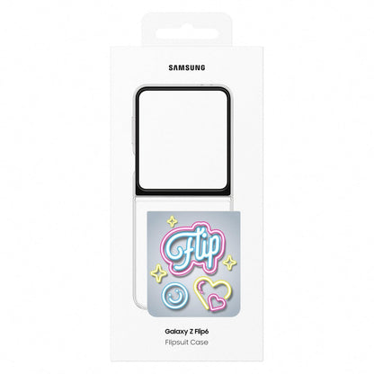 Samsung Galaxy Official Neon Flipsuit Galaxy Z Flip6 Grey Case