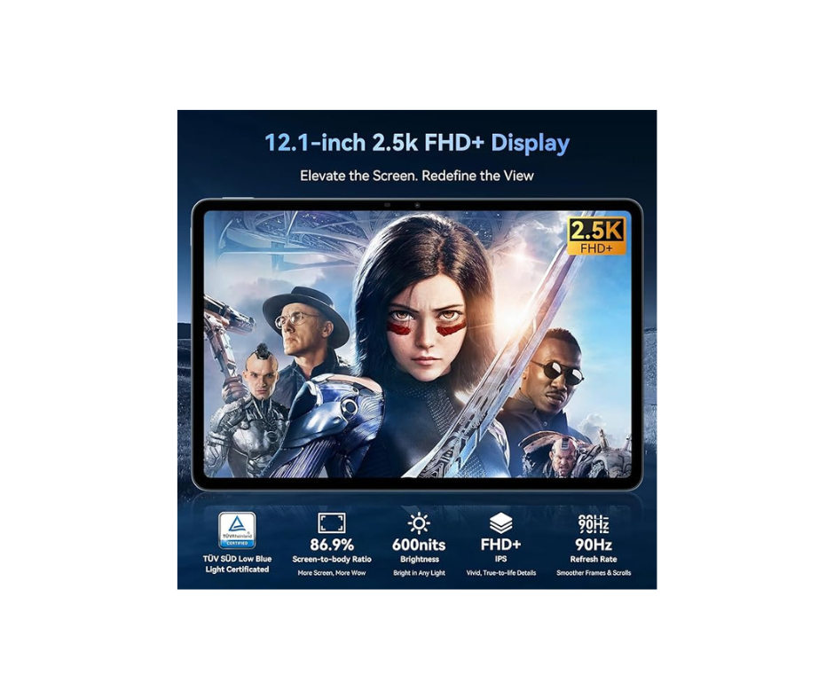 Blackview MEGA3 5G 256GB Grey 12" Tablet Gift Pack Edition