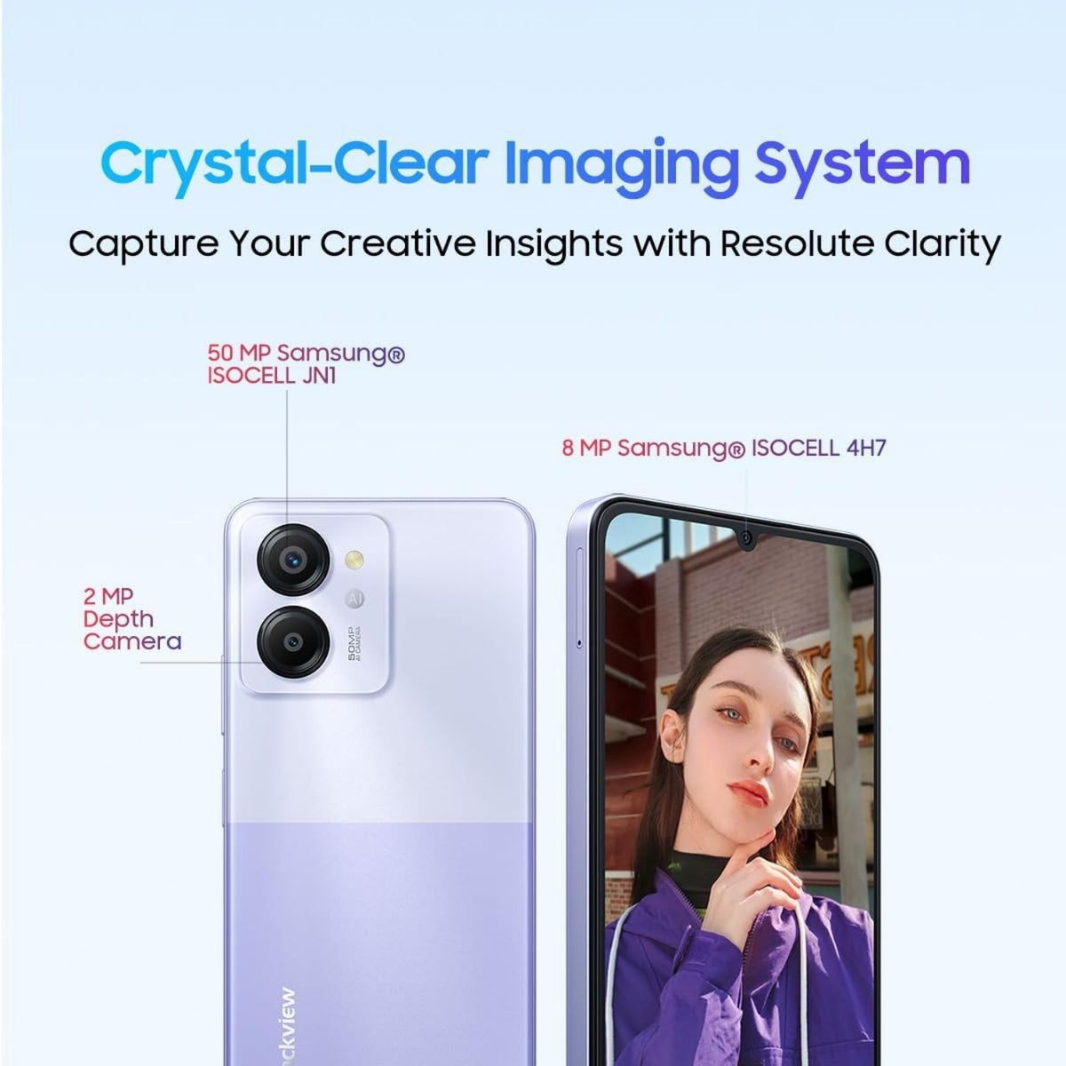 Blackview Color 8 256GB 8GB Blue Smartphone
