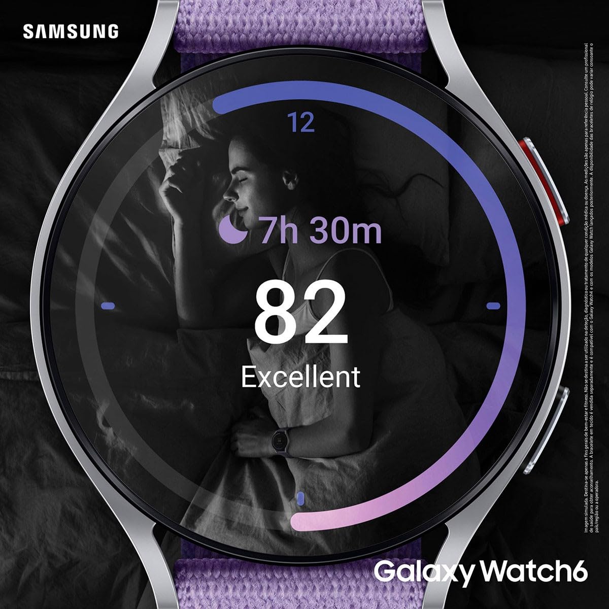 Samsung Galaxy Watch6 LTE 44 mm Graphite Bluetooth Smartwatch