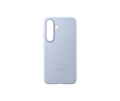 Official Samsung Galaxy Kindsuit Faux Leather Case for Galaxy S25 Light Blue