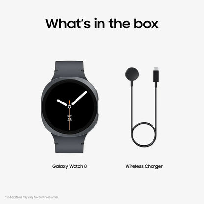 Samsung Galaxy Watch8 Bluetooth 40mm Graphite Smartwatch