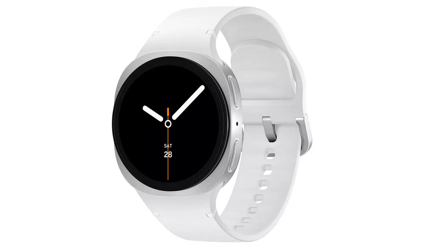 Samsung Galaxy Watch8 Bluetooth 40mm Silver Smartwatch LIKE NEW