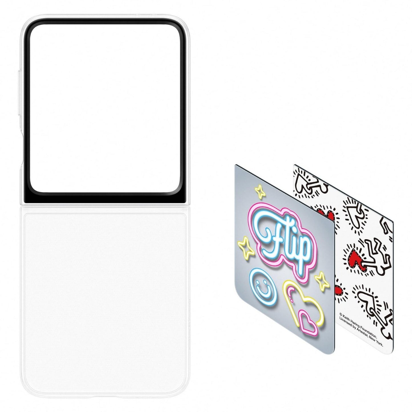 Samsung Galaxy Official Neon Flipsuit Galaxy Z Flip6 Grey Case