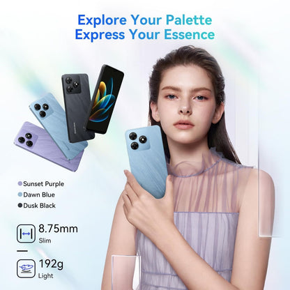 Blackview WAVE 8 4G 8GB 128GB/2TB Blue Smartphone