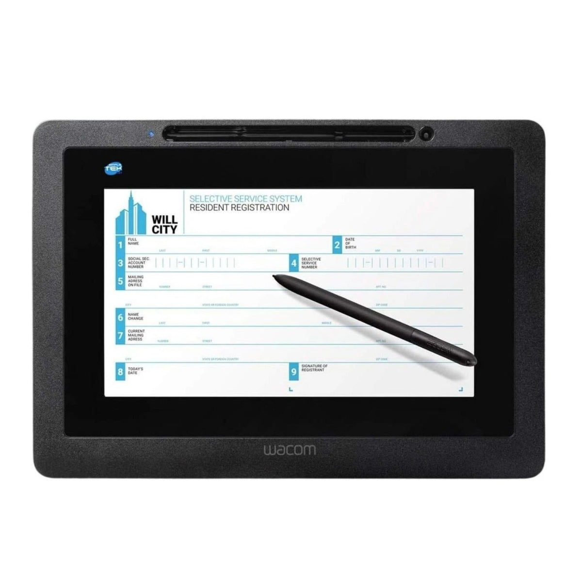 Wacom DTU‑1031AX 10.1" Pen Display Signature Tablet