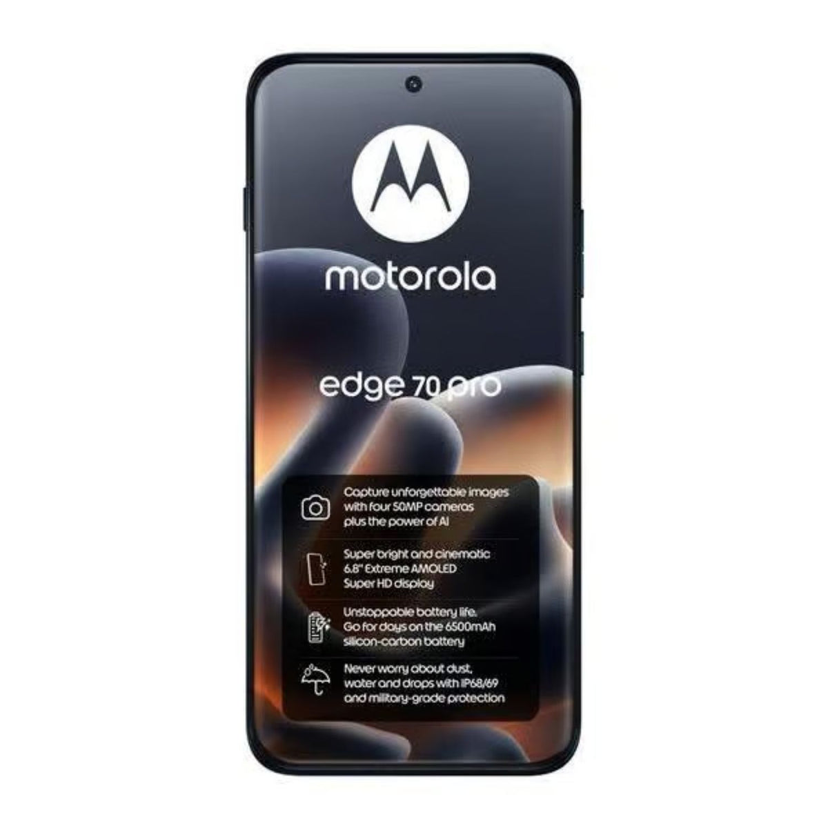 Motorola Moto Edge 70 Pro 8GB 256GB Pantone Titan Dark Blue Smartphone