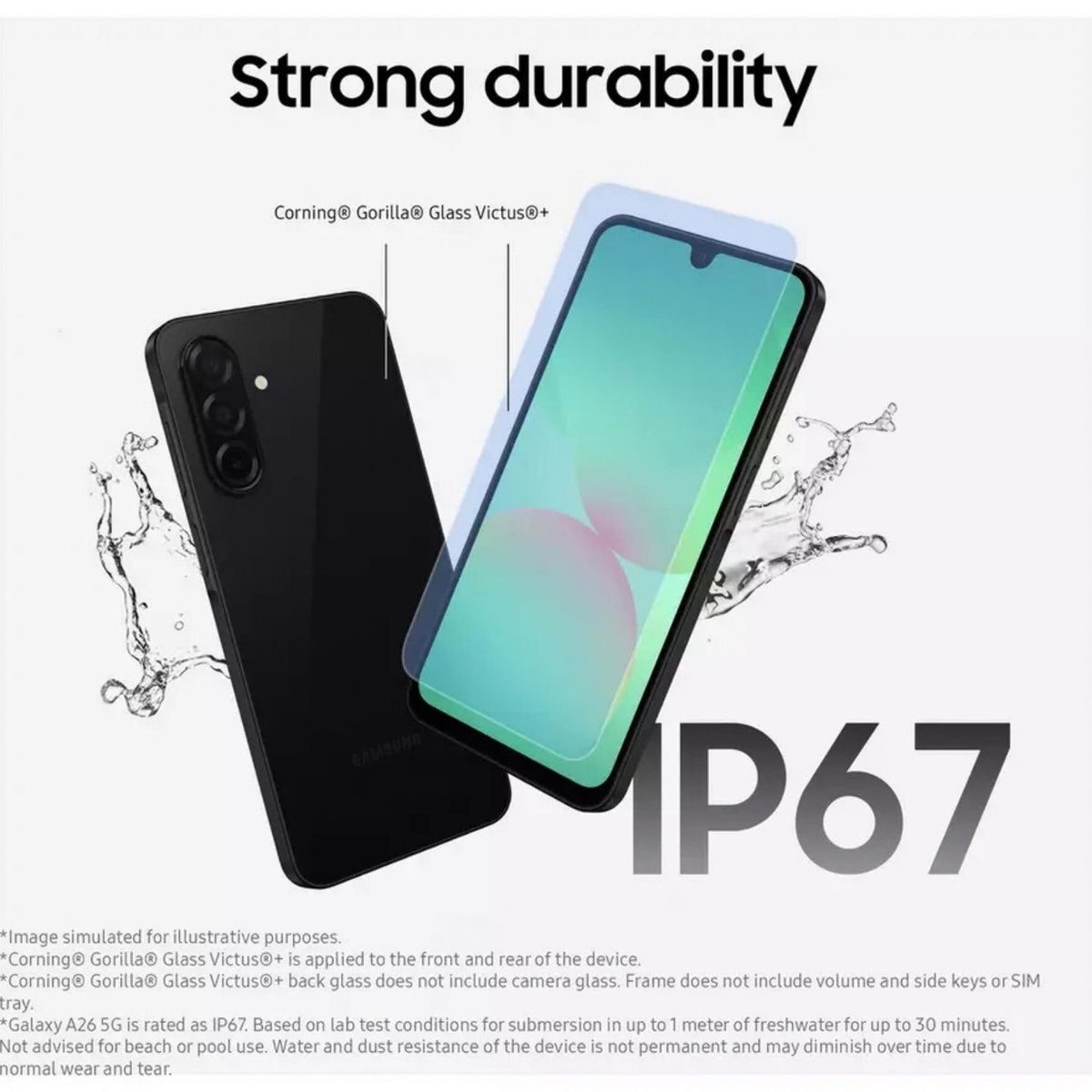 Samsung Galaxy A26 5G 128GB Dual SIM Mint Android Smartphone