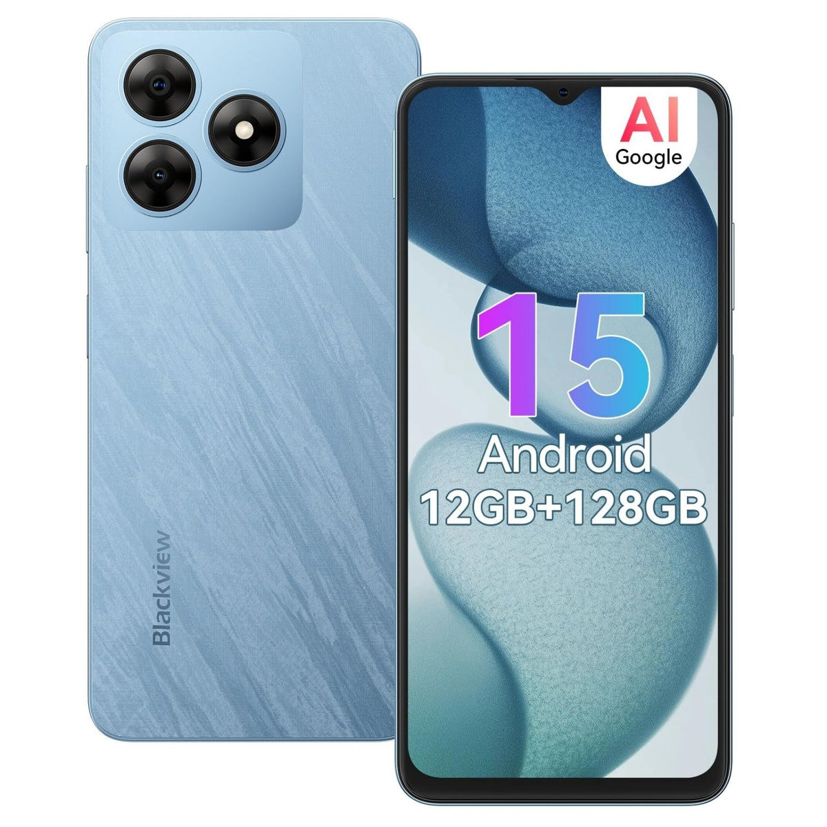 Blackview WAVE 8 4G 8GB 128GB/2TB Blue Smartphone
