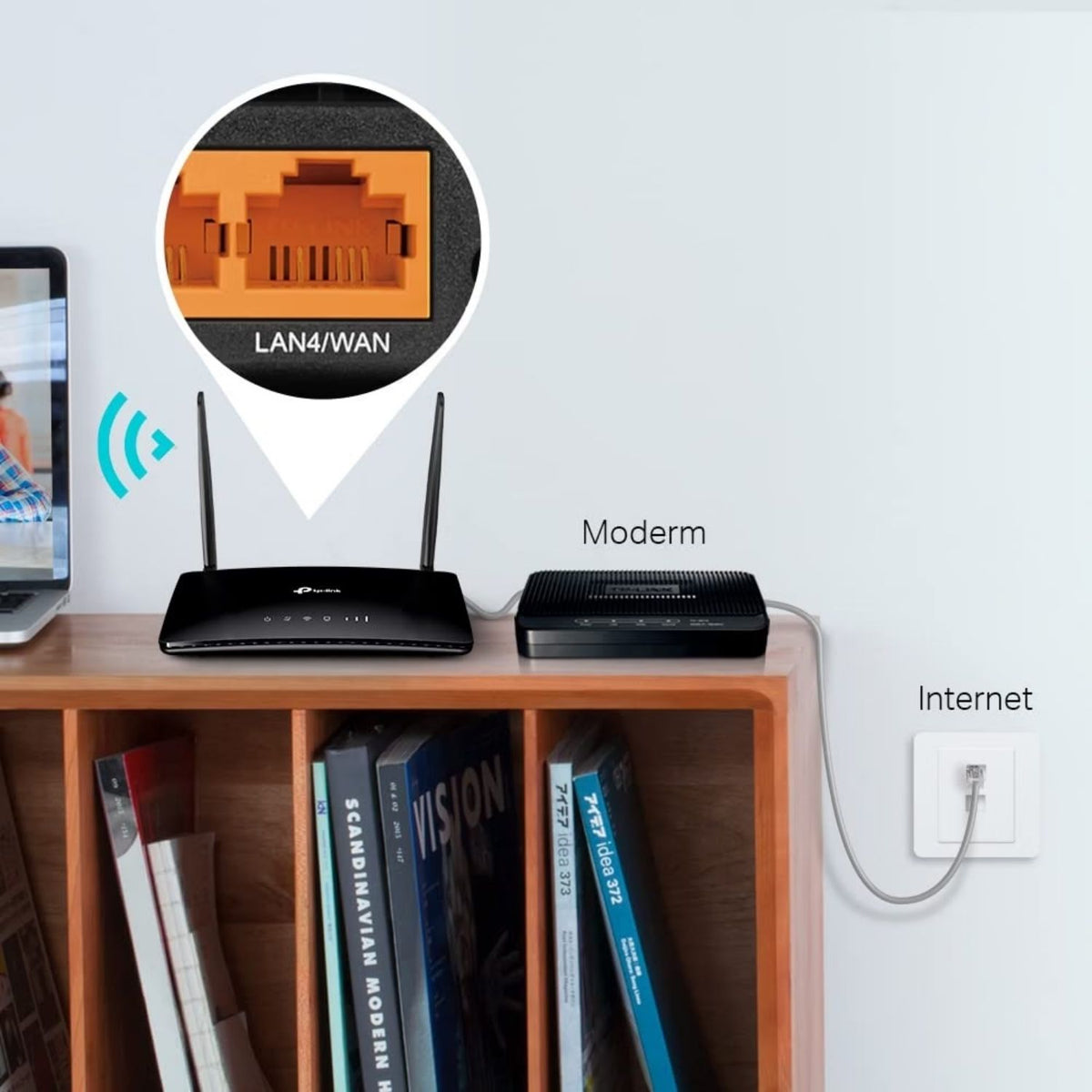 TP-Link Archer MR6400 4G LTE Wireless 300Mbps Router