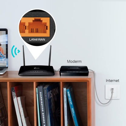 TP-Link Archer MR6400 4G LTE Wireless 300Mbps Router