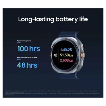 Samsung Galaxy Watch Ultra 2025 LTE 47mm Titanium Silver Smartwatch