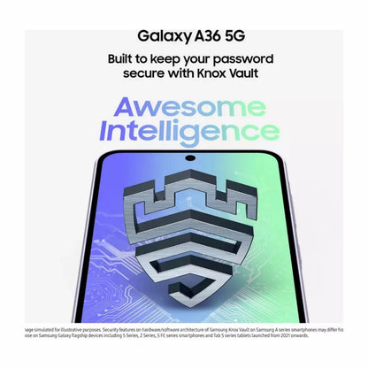 Samsung Galaxy A36 5G 256GB Awesome Black Smartphone