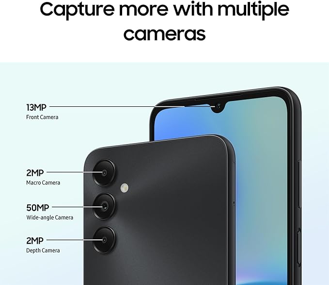 Samsung Galaxy A05s 64GB Black Smartphone