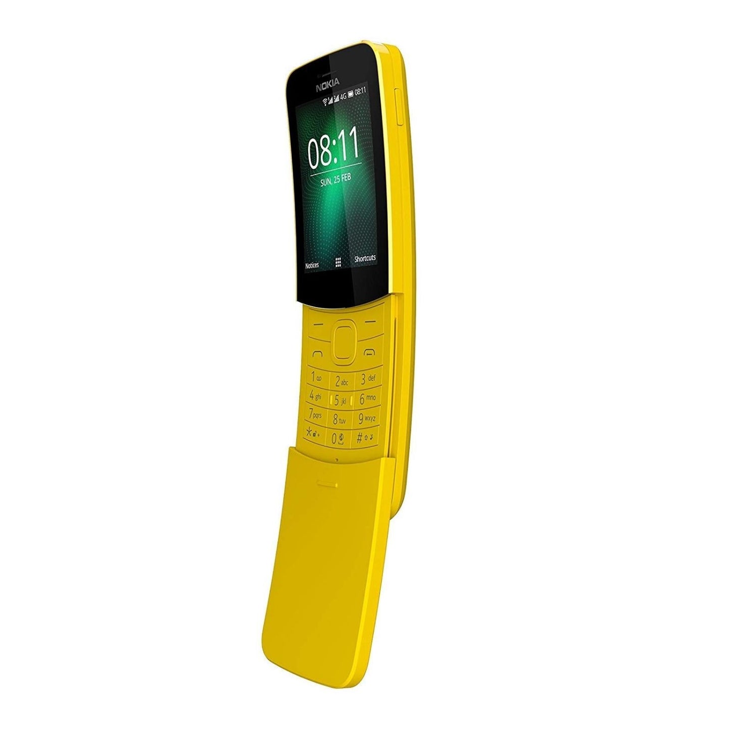 Nokia 8110 4G Single Sim 4GB Yellow Mobile Phone