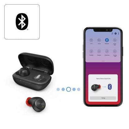 Hama Spirit Chop True Wireless Black Bluetooth Earbuds