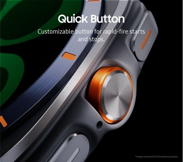 Samsung Galaxy Watch Ultra 2025 LTE 47mm Titanium Silver Smartwatch