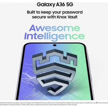 Samsung Galaxy A36 5G 128GB Purple Android Smartphone