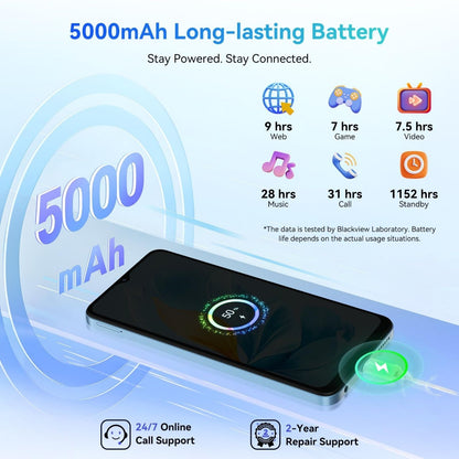 Blackview WAVE 8 4G 8GB 128GB/2TB Black Smartphone